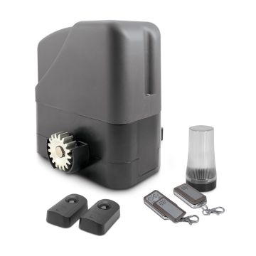 Kit motorisation 12v pour portail coulissant 600kg vendu sans crémaillère - Xpro - 674104