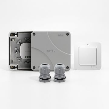 Module lumière 1000W avec son interrupteur 433 MHz et sa boîte IP56 - Gamme CASA - 701206 Module lumière 1000W avec son interrupteur 433 MHz et sa boîte IP56 - Gamme CASA - 701206