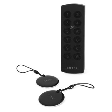 Clavier sans fil bluetooth - Lecteur de badges - pour serrure connectée Extel Lock - Extel - 720101