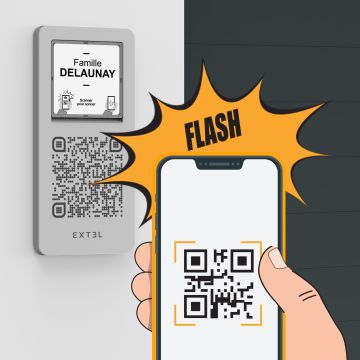 Portier vidéo connecté - installation 100% simple - Extel Q-Air