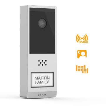 Platine de rue de remplacement du visiophone EXTEL WAVE 2