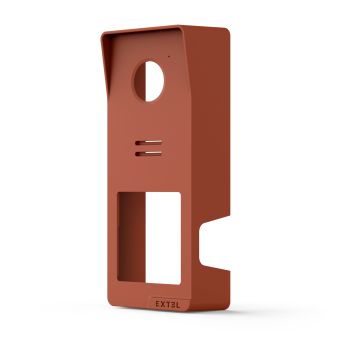Coque terracotta pour platine de rue - Visiophone Wave 3 - 720345 - Extel