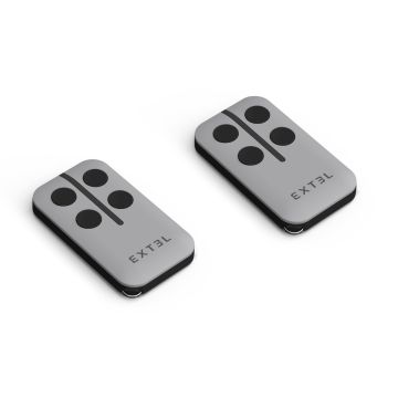 Lot de 2 télécommandes reconditionnées pour portail et porte de garage - Extel 761100R