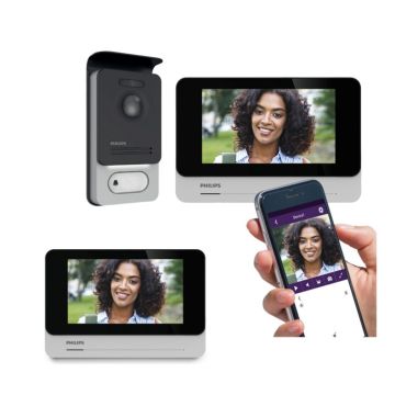 Visiophone filaire connecté smartphone avec 2 écrans - WelcomeEye Connect 2