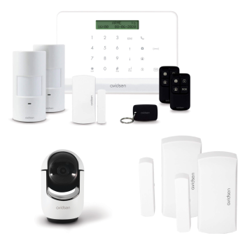 Kit Alarme sans fil connectée HomeSecure pour appartement T2/T3