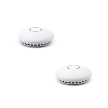 Lot de 2 détecteurs de fumée connectés HomeSmoke Avidsen