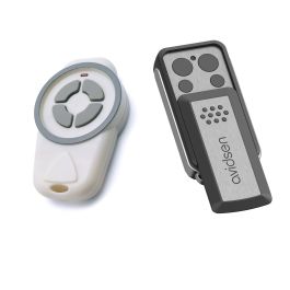 Allotech Télécommande Portail Et Porte De Garage 4 Canaux 433 MHz Compatible Avec Télécommande Avidsen 104257, 104250, 104251, 104350, 654100, 654300, BLYSS 433MHZ, ASTRELL 614701