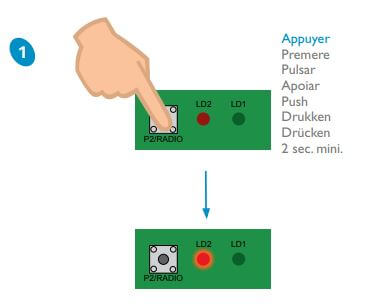 Télécommande pour portail et porte de garage - Extel Beep (ex ATEM) -  Motorisation