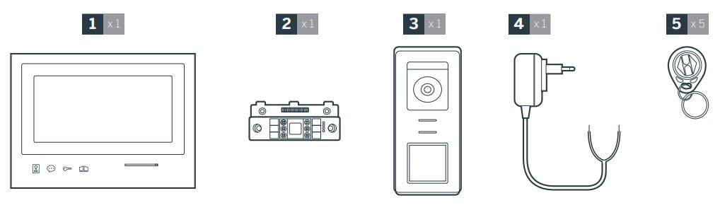 Contenu du kit smart braket