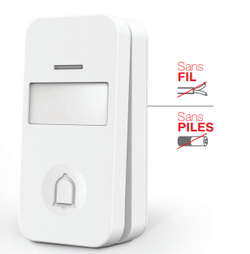 Image du la sonnette sans fil (wifi) et sans pile
