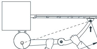 Principe d'un moteur à bras