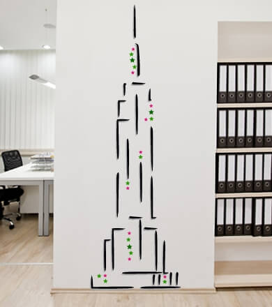 Image of Déco Empire State Building 1071