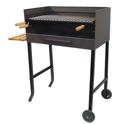 Image of Barbecue artisanal avec tablette latérale gauche (grille inox) 1924