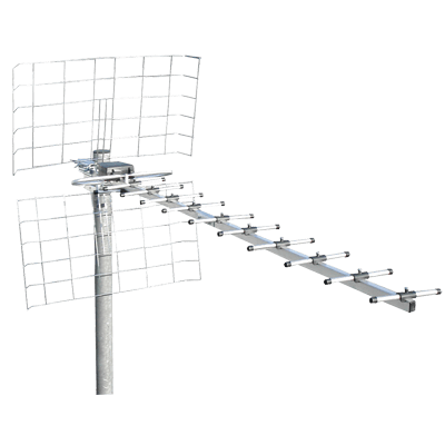 Image of Antenne rateau extérieure TNT UHF (12 dB) 136