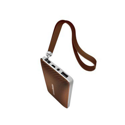 Image of Mini Enceinte Portable - Esquire Mini Marron 1526