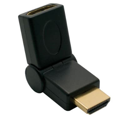 Image of Adaptateur HDMI mâle / femelle (pliable) 279