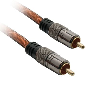 Image of Cable 1 RCA mâle / 1 RCA mâle (blindé - 1 m.) 7